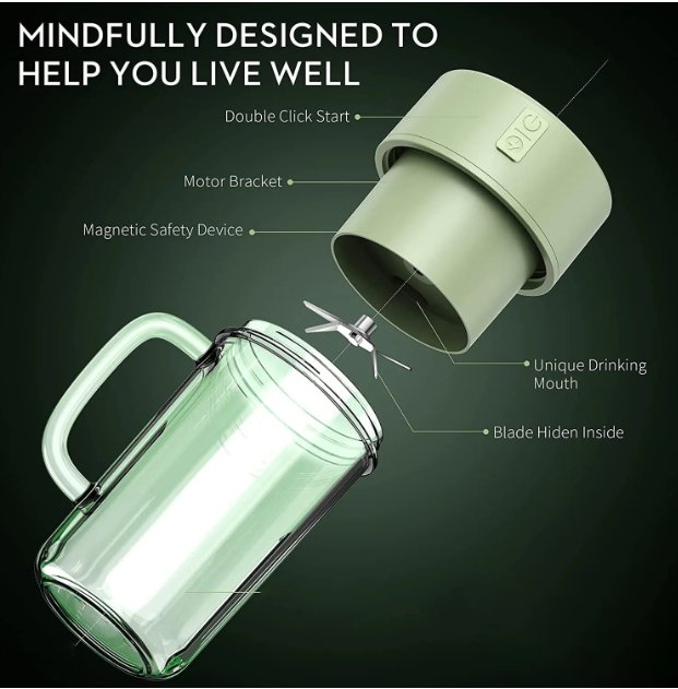 Rechargeable Mini Portable Juicer Blender